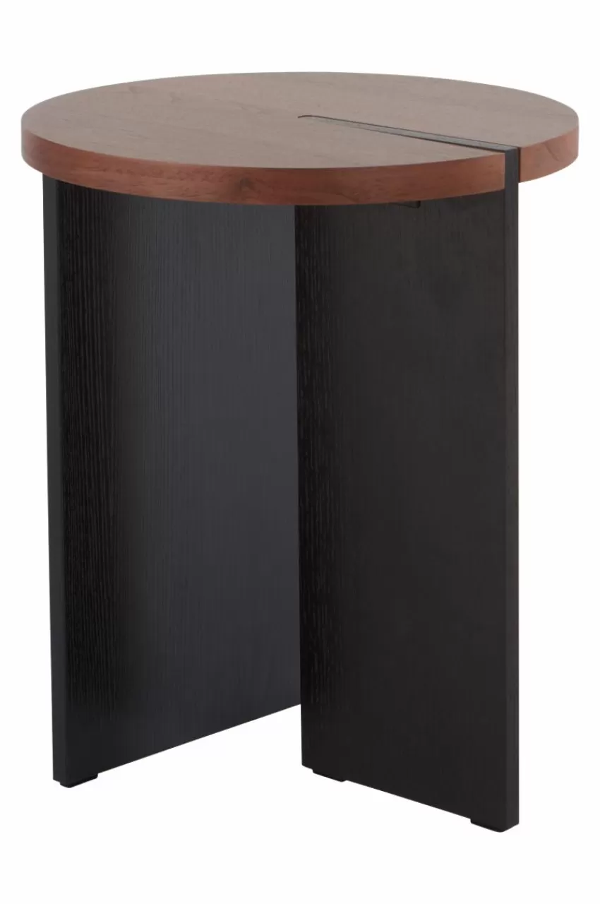 Bord*Jotex CUSCO Sidobord ø 40 Cm Valnötsfanér