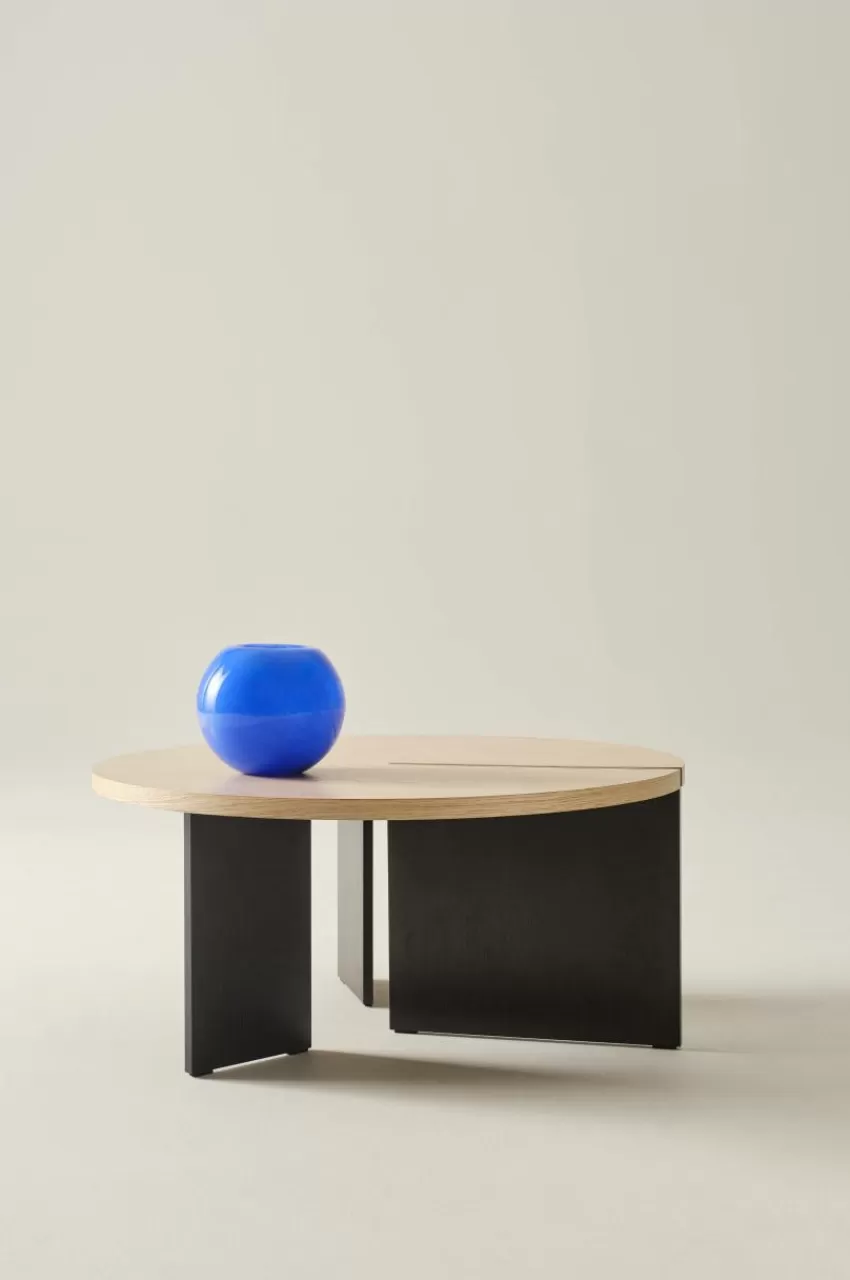 Bord*Jotex CUSCO Soffbord ø 80 Cm Ekfanér