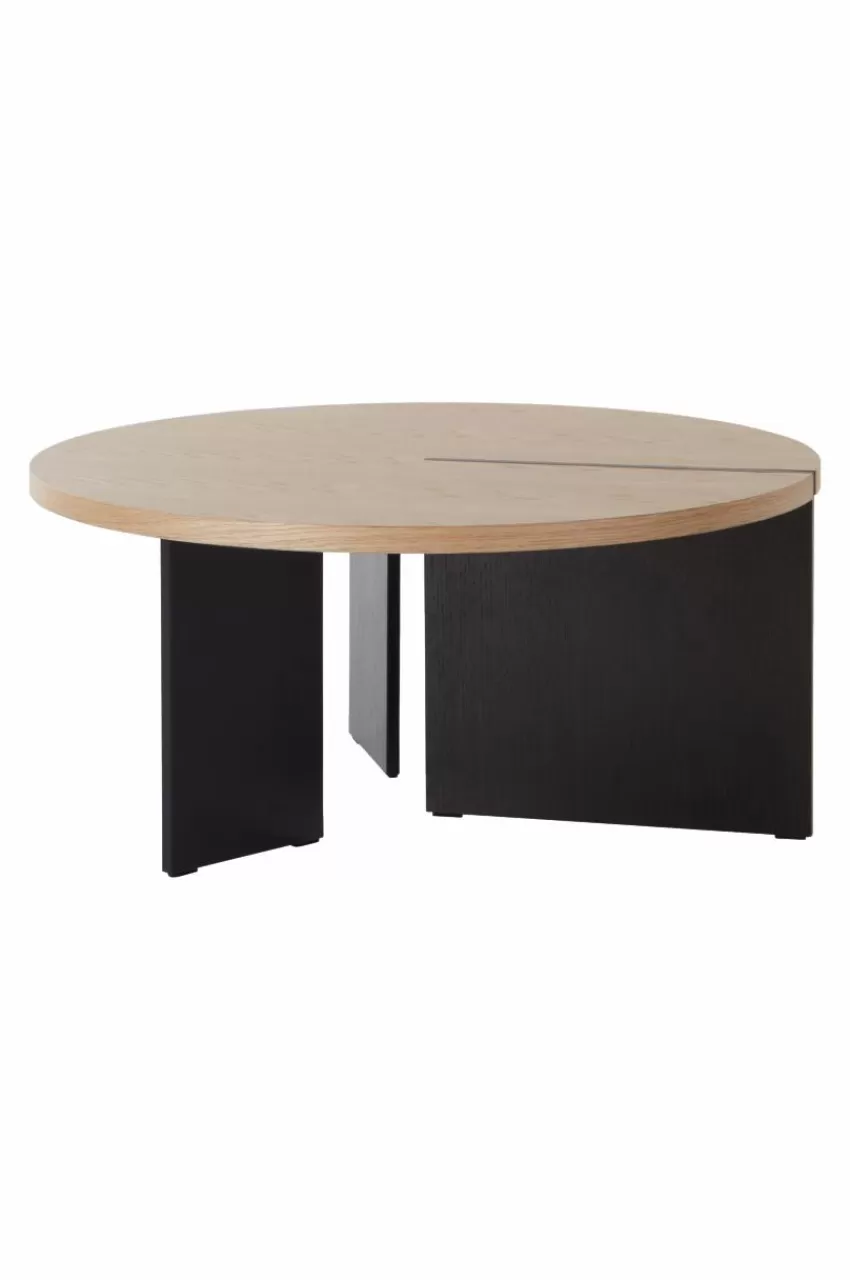 Bord*Jotex CUSCO Soffbord ø 80 Cm Ekfanér