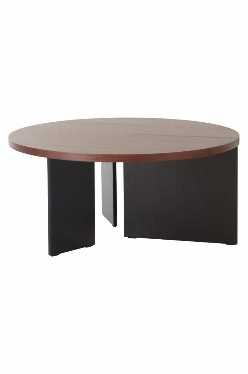 Bord*Jotex CUSCO Soffbord ø 80 Cm Valnötsfanér