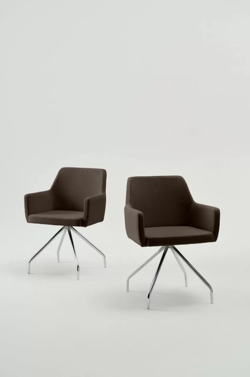 Stolar*Jotex DALA Stol 2-pack Varm gråbrun