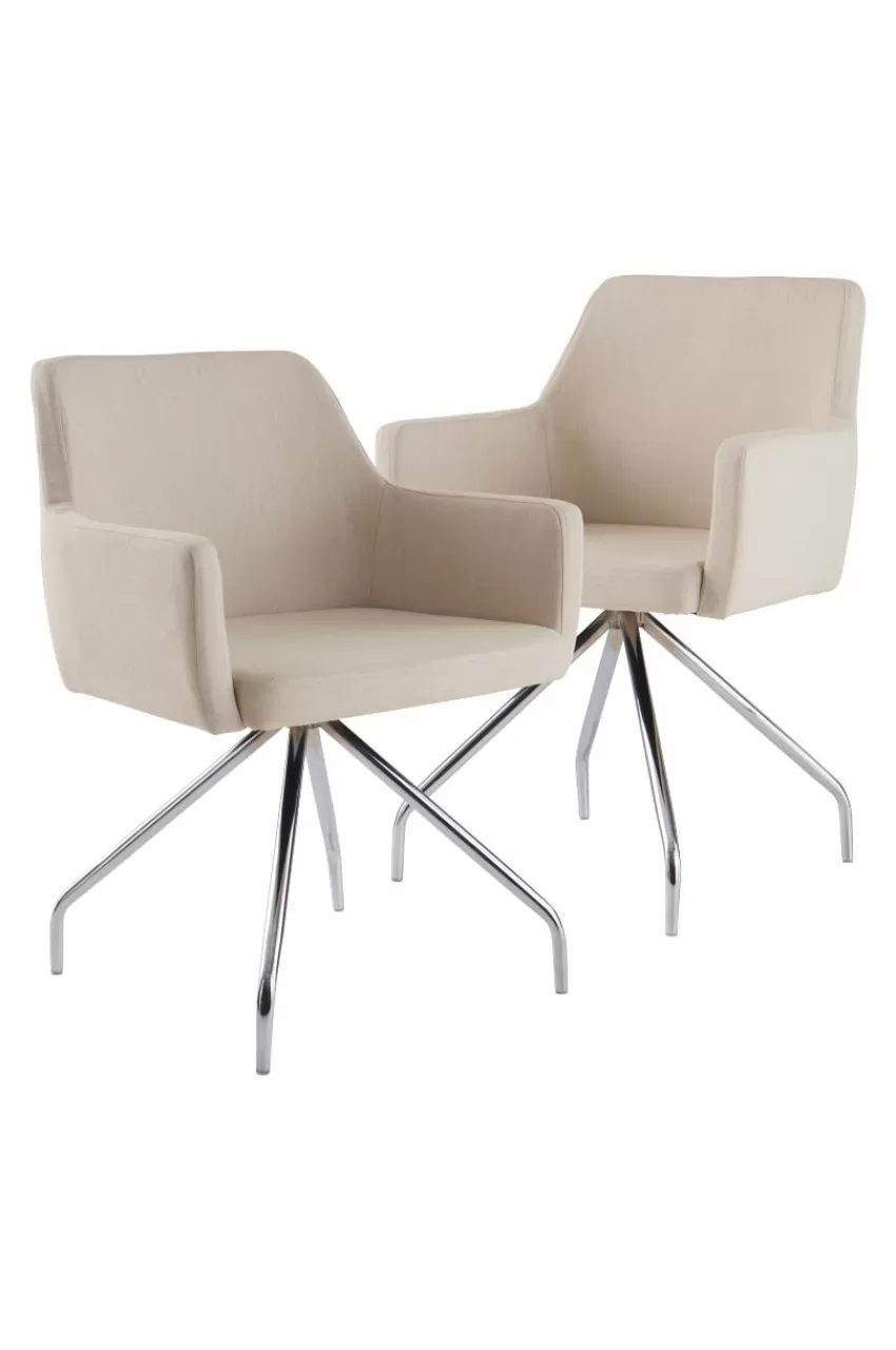 Stolar*Jotex DALA Stol 2-pack Sandbeige