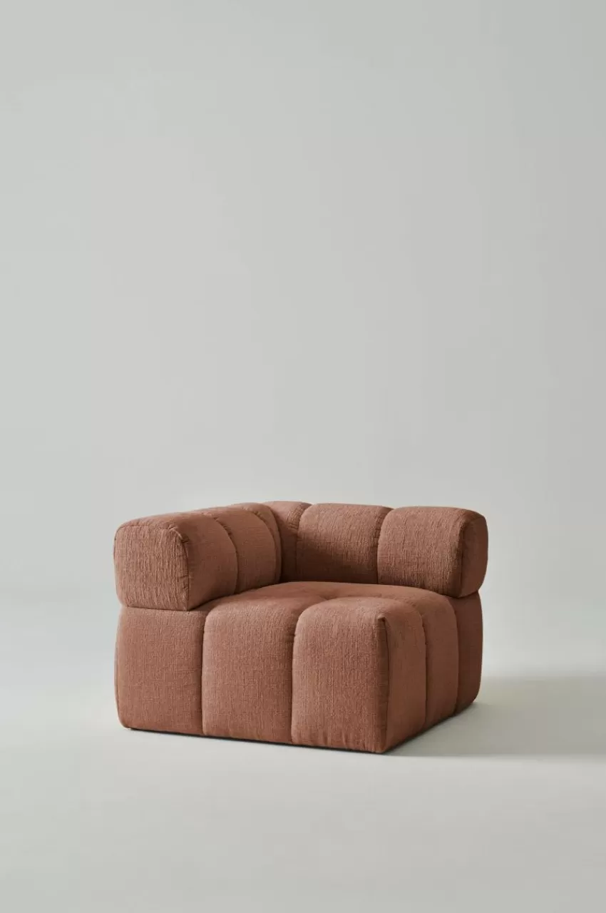 Soffor*Jotex DERMY Soffmodul Hörn Rostorange