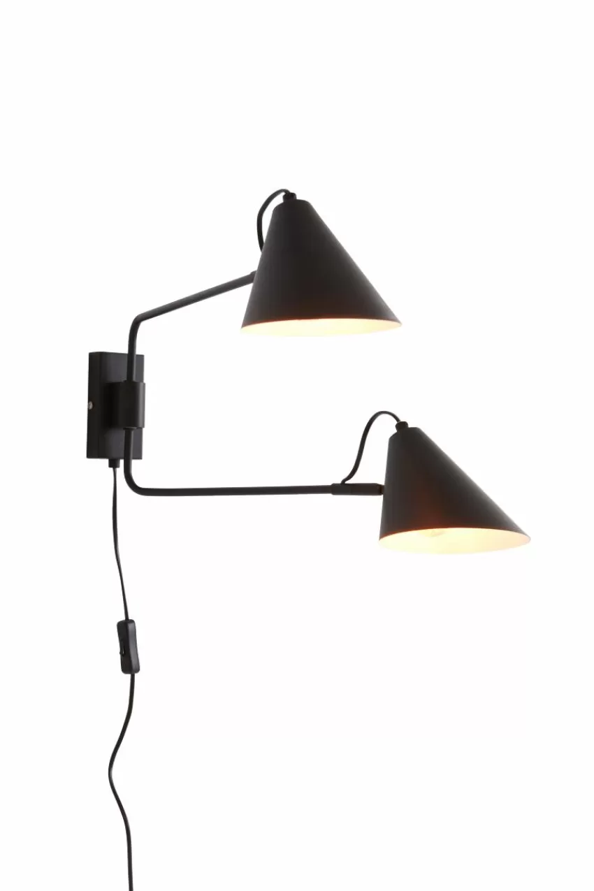 Vägglampor*Jotex DEUX Vägglampa Matt svart