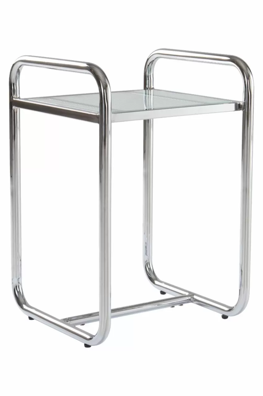 Bord*Jotex DOMINGO Sidobord 40x40 Cm Krom