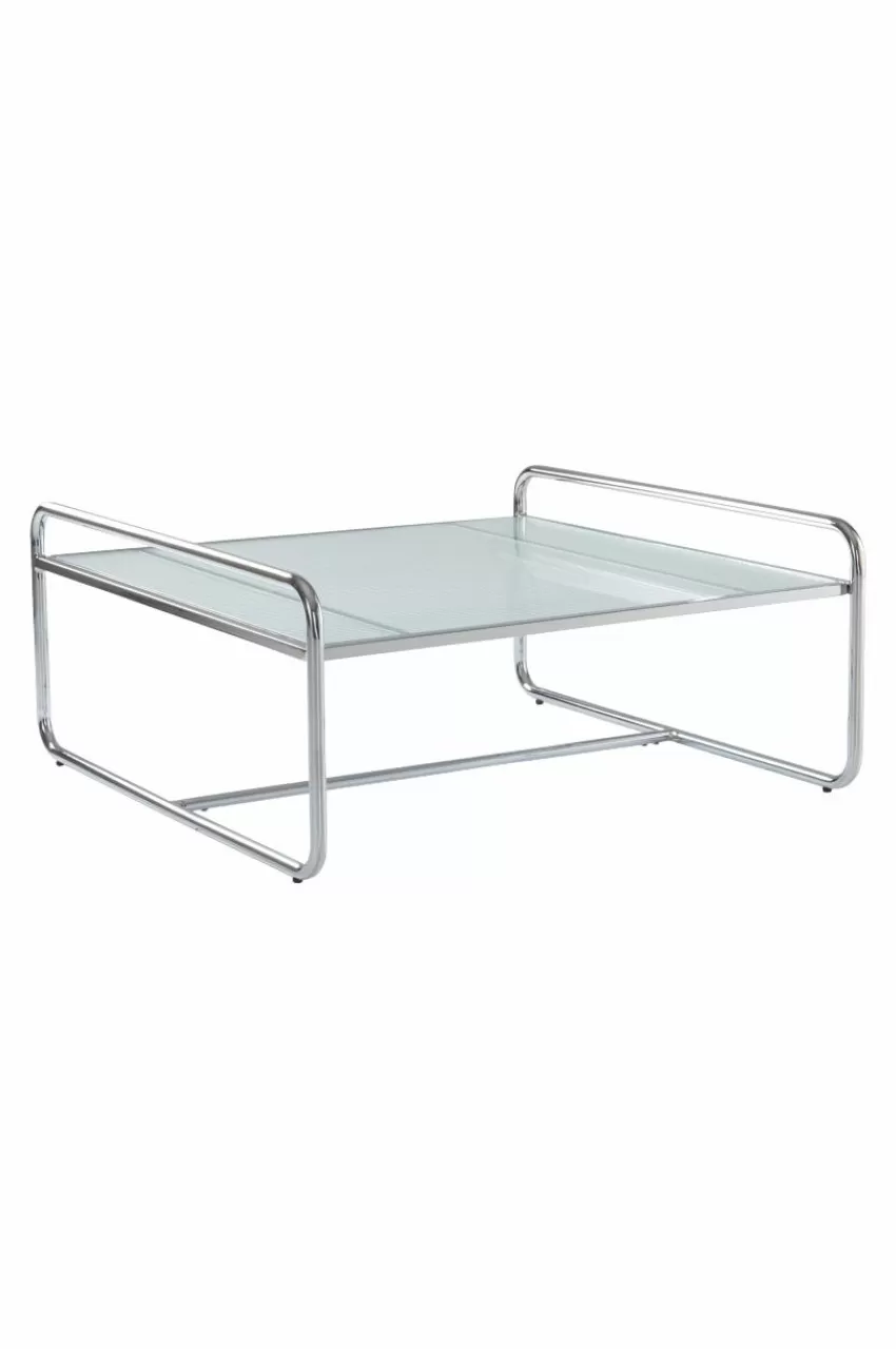 Bord*Jotex DOMINGO Soffbord 100x100 Cm Krom