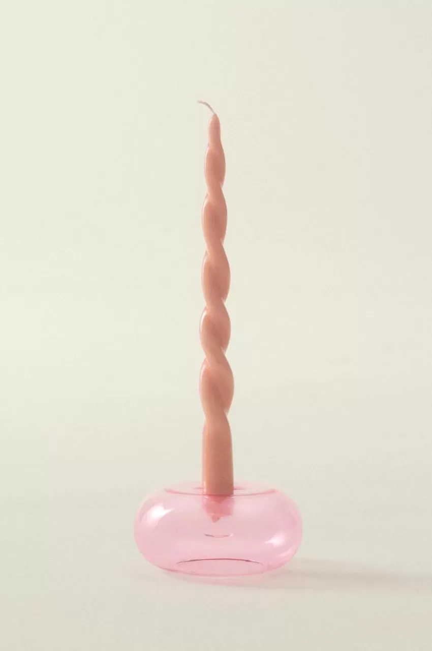 Ljusstakar*Jotex DONUT Ljusstake Rosa