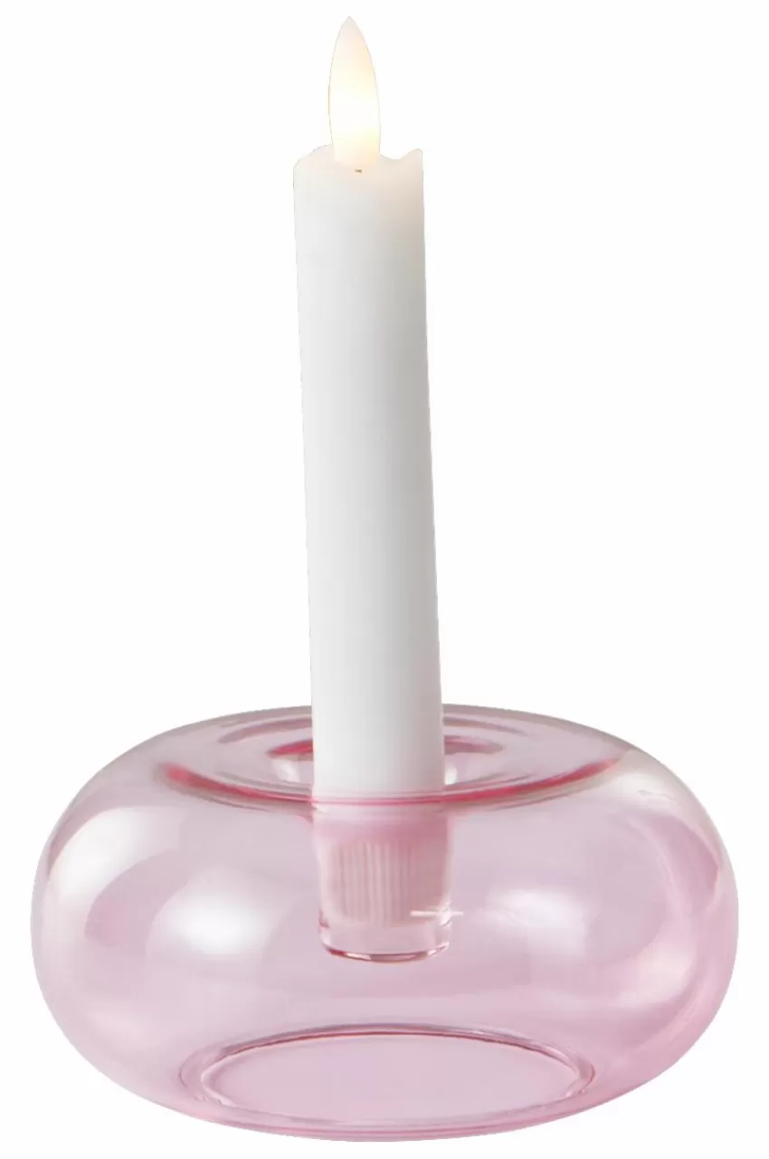 Ljusstakar*Jotex DONUT Ljusstake Rosa