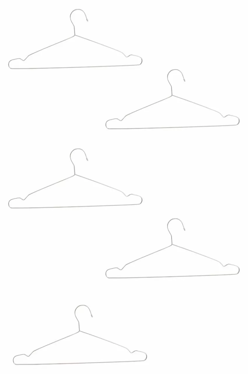 Hallmöbler | Förvaring*Jotex DRAYTON Galge 5-pack Silver