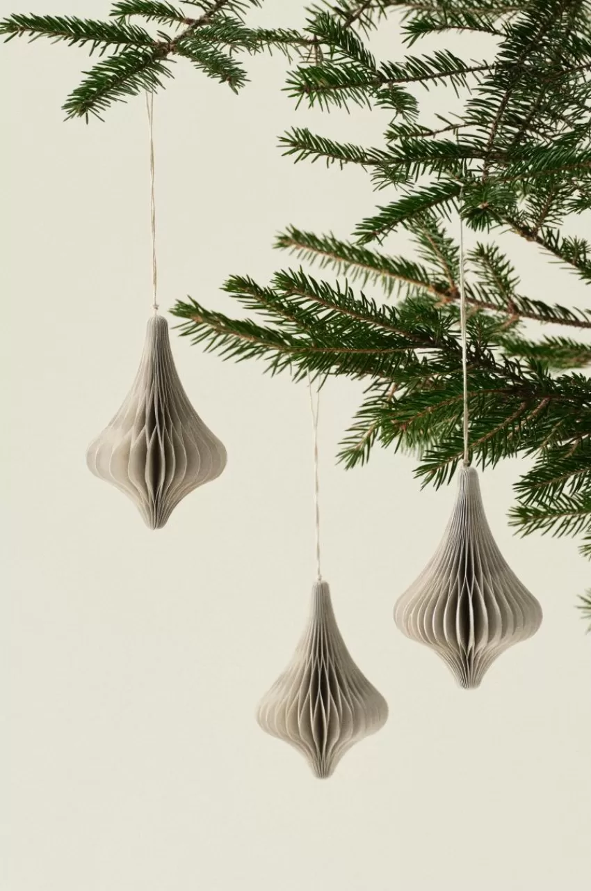 Juldekoration*Jotex EDEN Dekorationshänge 3-pack Grå