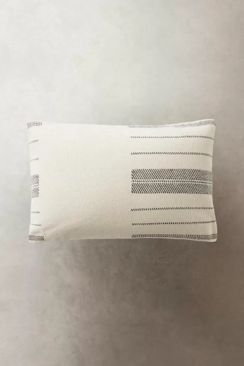 Prydnadskuddar & Fodral*Jotex ELIN Kuddfodral 60x40 Cm Naturvit/svart