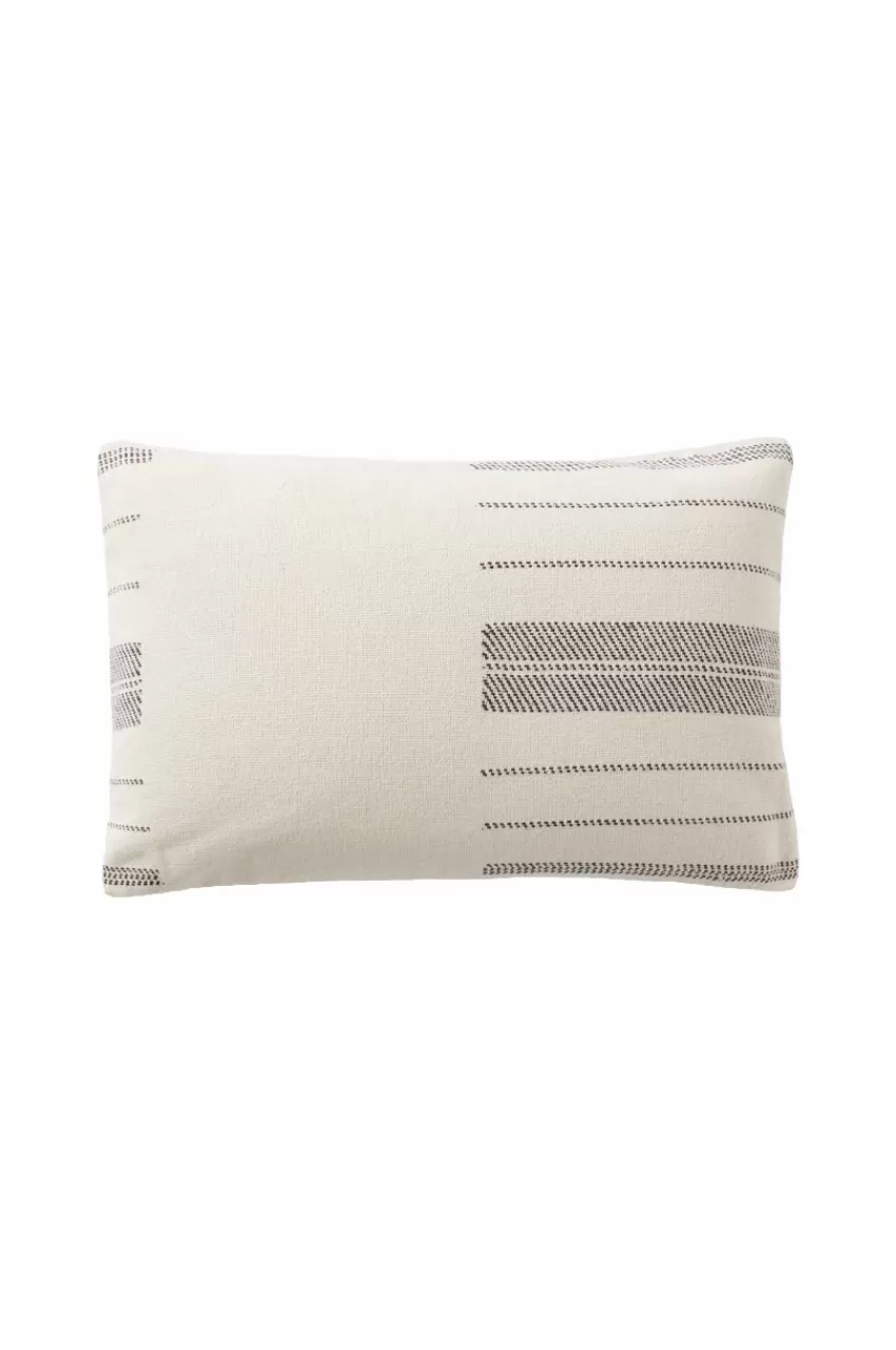 Prydnadskuddar & Fodral*Jotex ELIN Kuddfodral 60x40 Cm Naturvit/svart