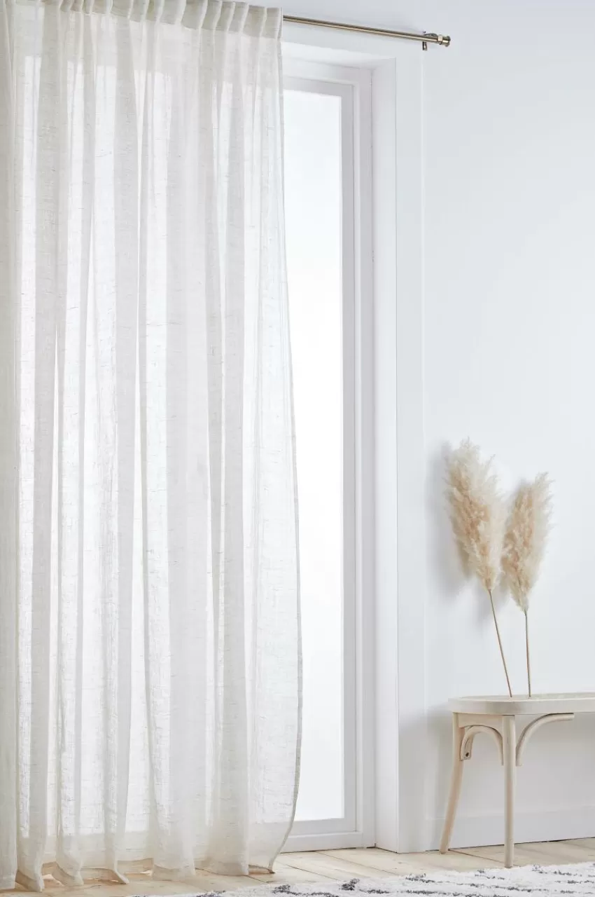 Linnegardiner | Multifunktionsgardiner*Jotex ELLEN Linnegardin1 Längd - Extra Bred Linnebeige