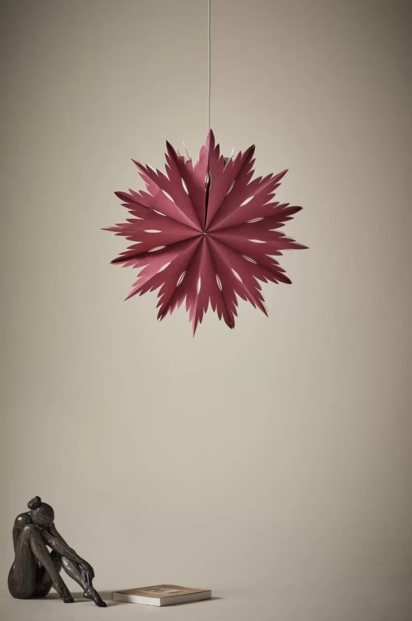 Julbelysning*Jotex ELLIORA Julstjärna ø 58 Cm Röd