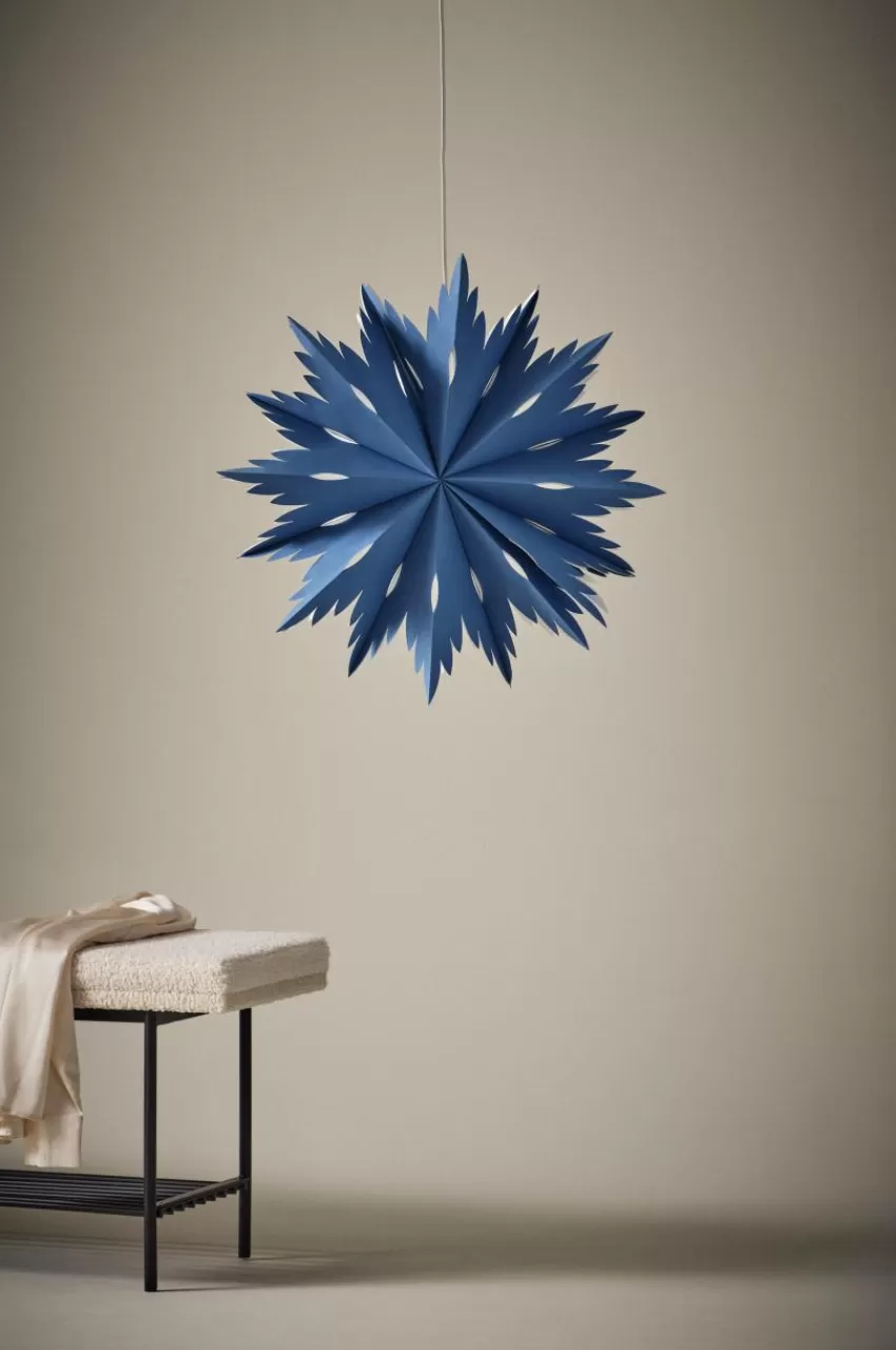 Julbelysning*Jotex ELLIORA Julstjärna ø 58 Cm Blå