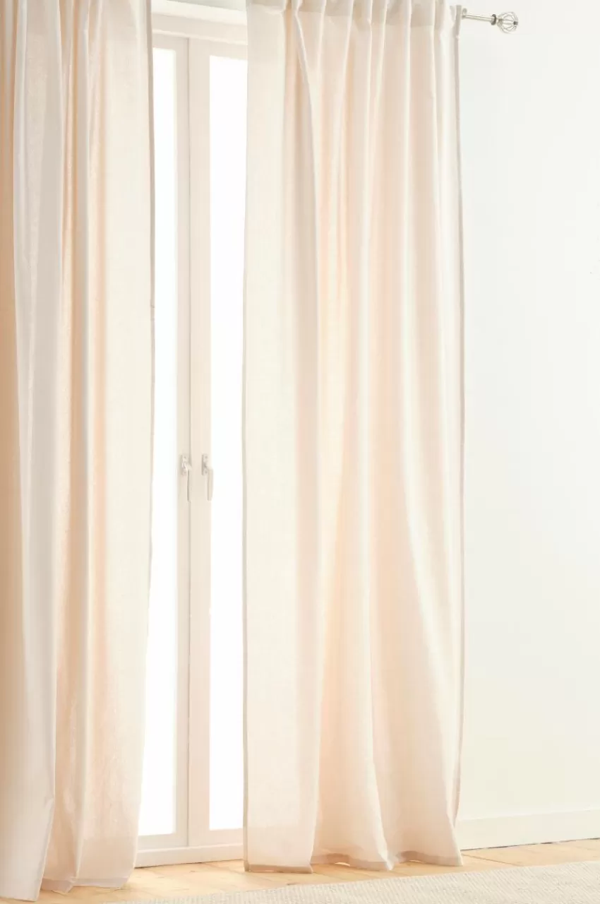 Multifunktionsgardiner*Jotex ELORA Gardin 2-pack Ljusbeige