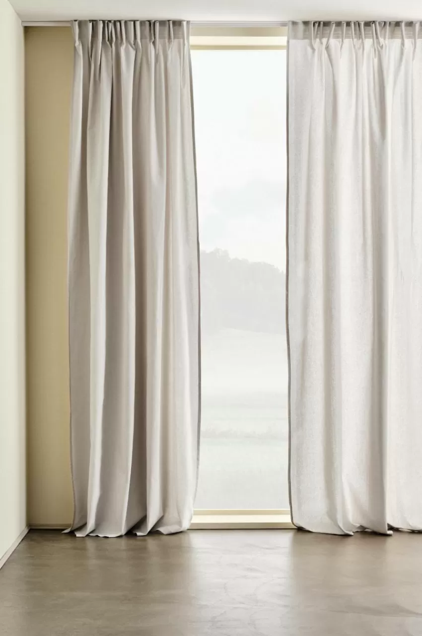 Multifunktionsgardiner*Jotex ELORA Gardin 2-pack Silvergrå