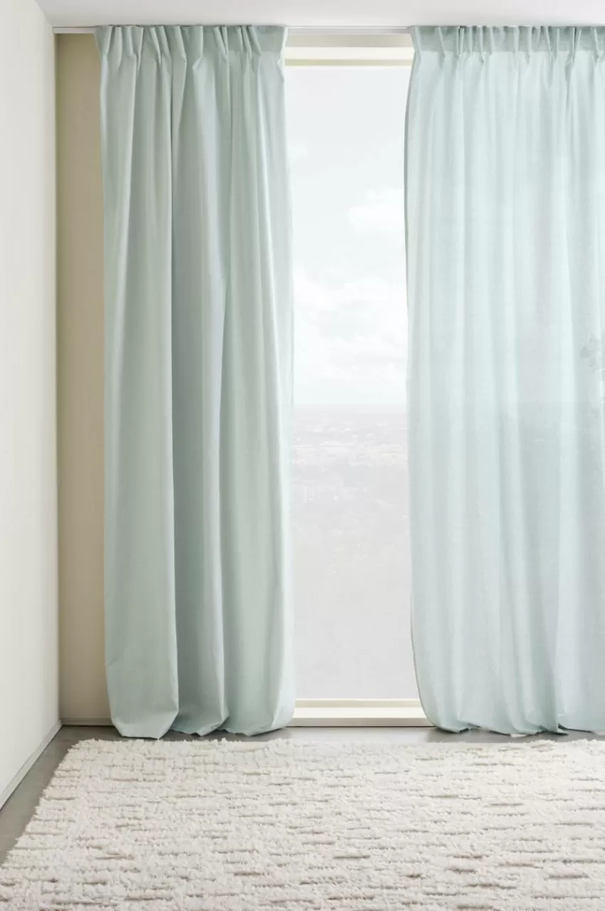 Multifunktionsgardiner*Jotex ELORA Gardin 2-pack Drömblå