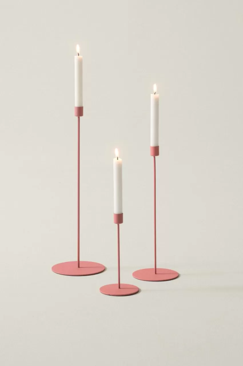 Ljusstakar*Jotex ELSY Ljusstake 3-pack Röd