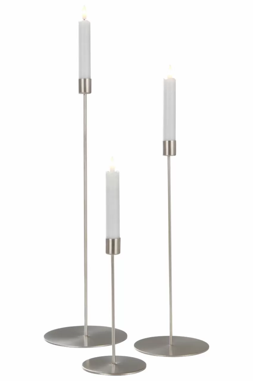 Ljusstakar*Jotex ELSY Ljusstake 3-pack Krom
