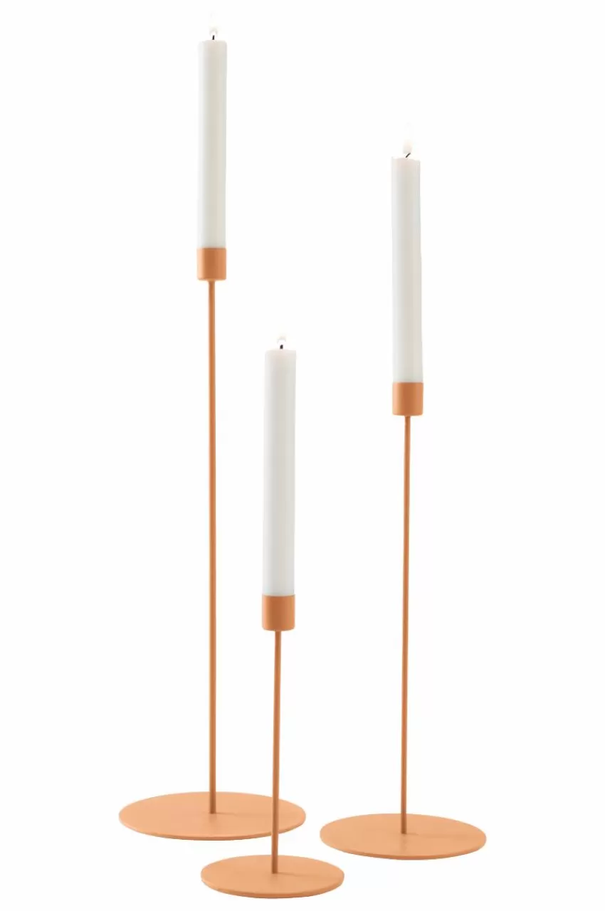 Ljusstakar*Jotex ELSY Ljusstake 3-pack Orange