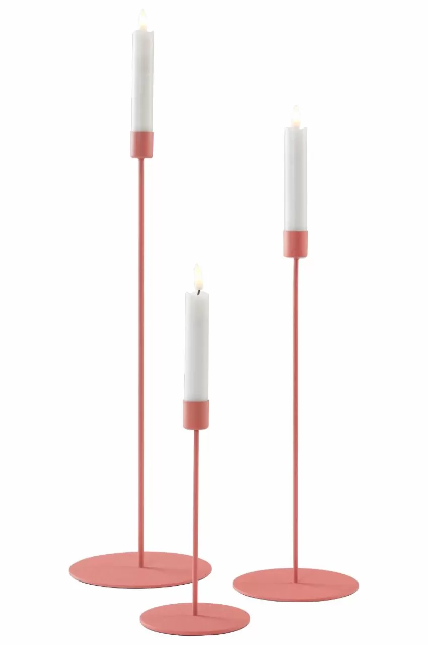 Ljusstakar*Jotex ELSY Ljusstake 3-pack Röd