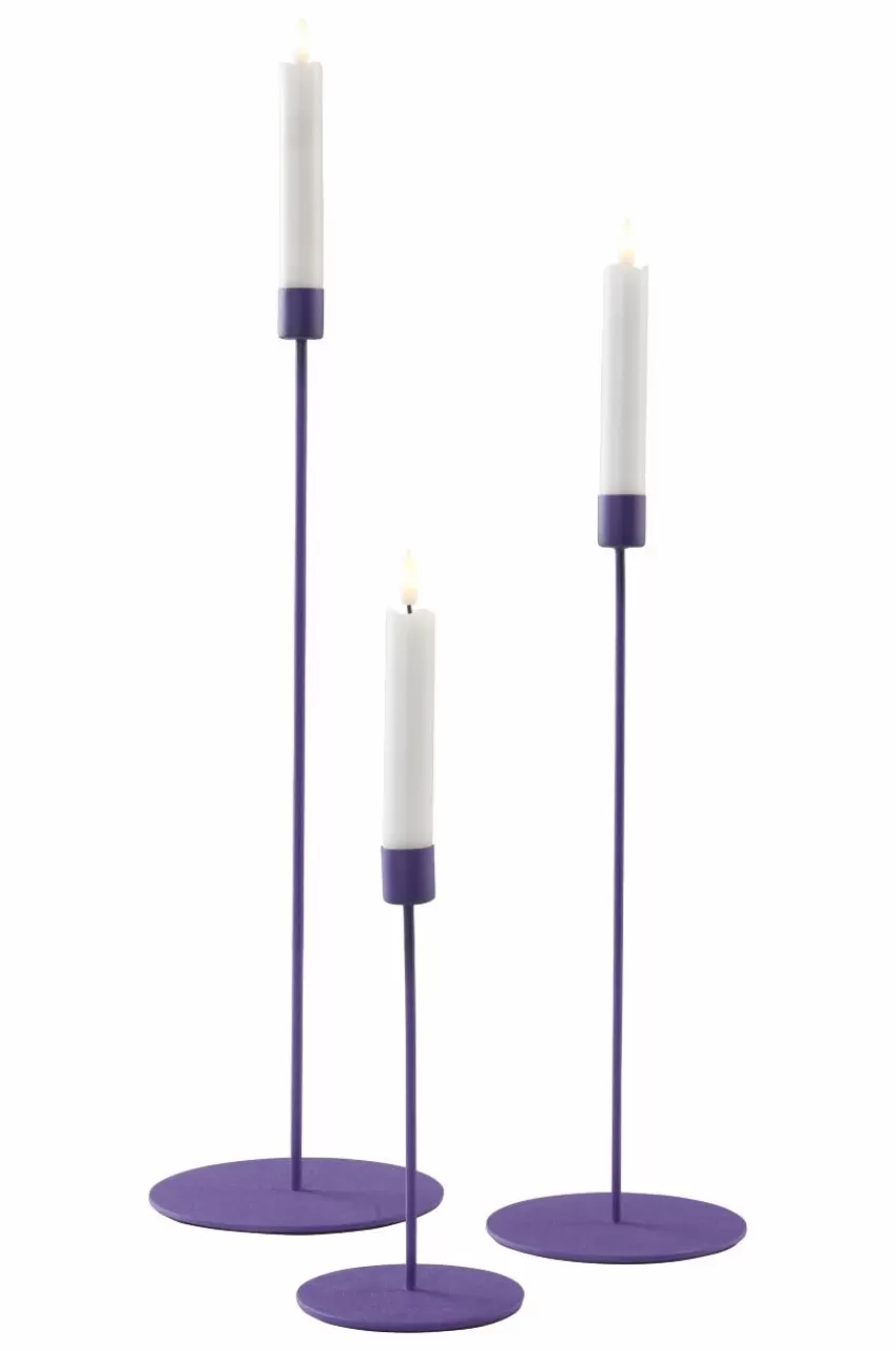 Ljusstakar*Jotex ELSY Ljusstake 3-pack Lila