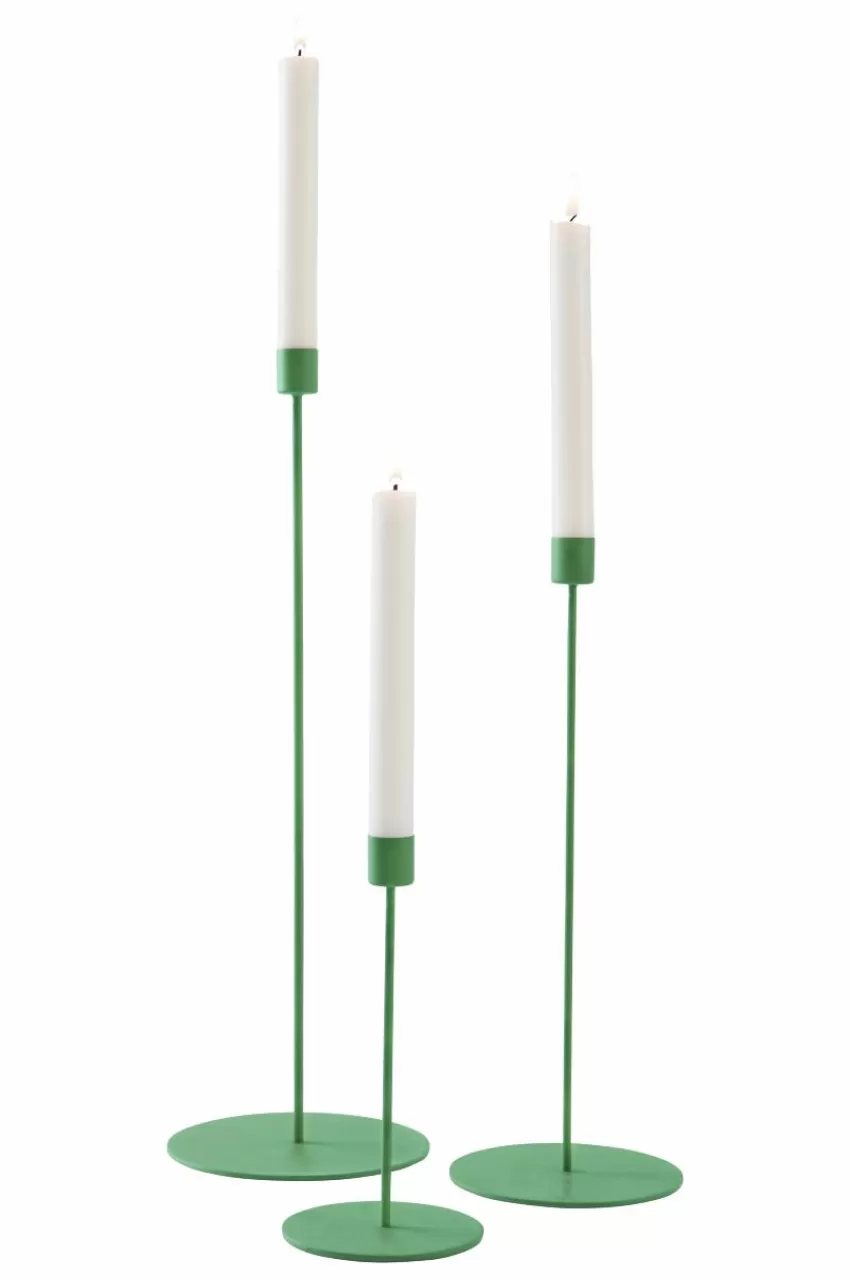 Ljusstakar*Jotex ELSY Ljusstake 3-pack Grön