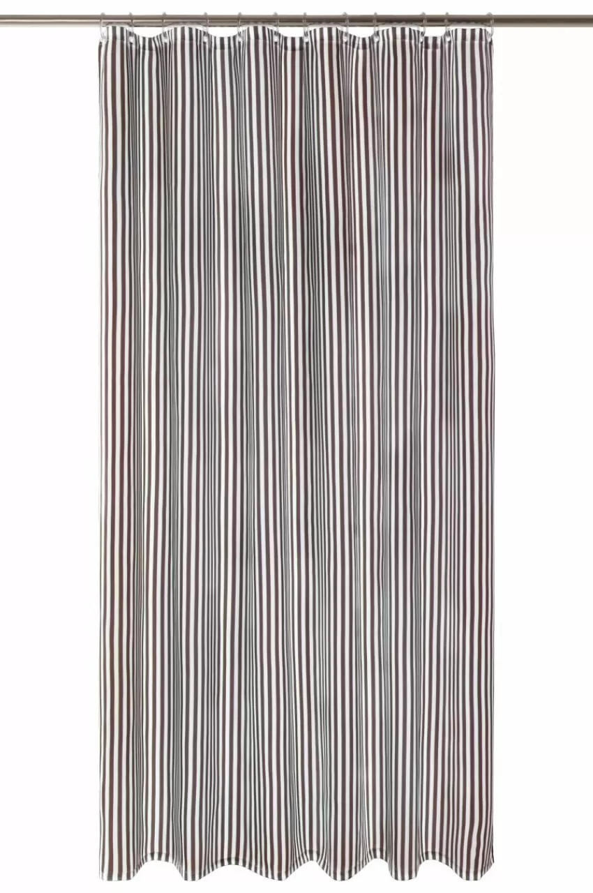 Duschdraperier*Jotex EMMY Duschdraperi Kaffe/benvit