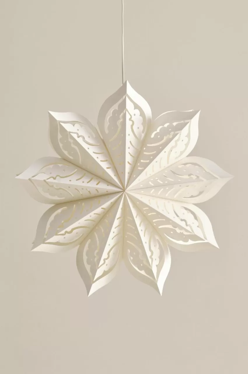 Julbelysning*Jotex ERIS Julstjärna ø 62 Cm Off-White