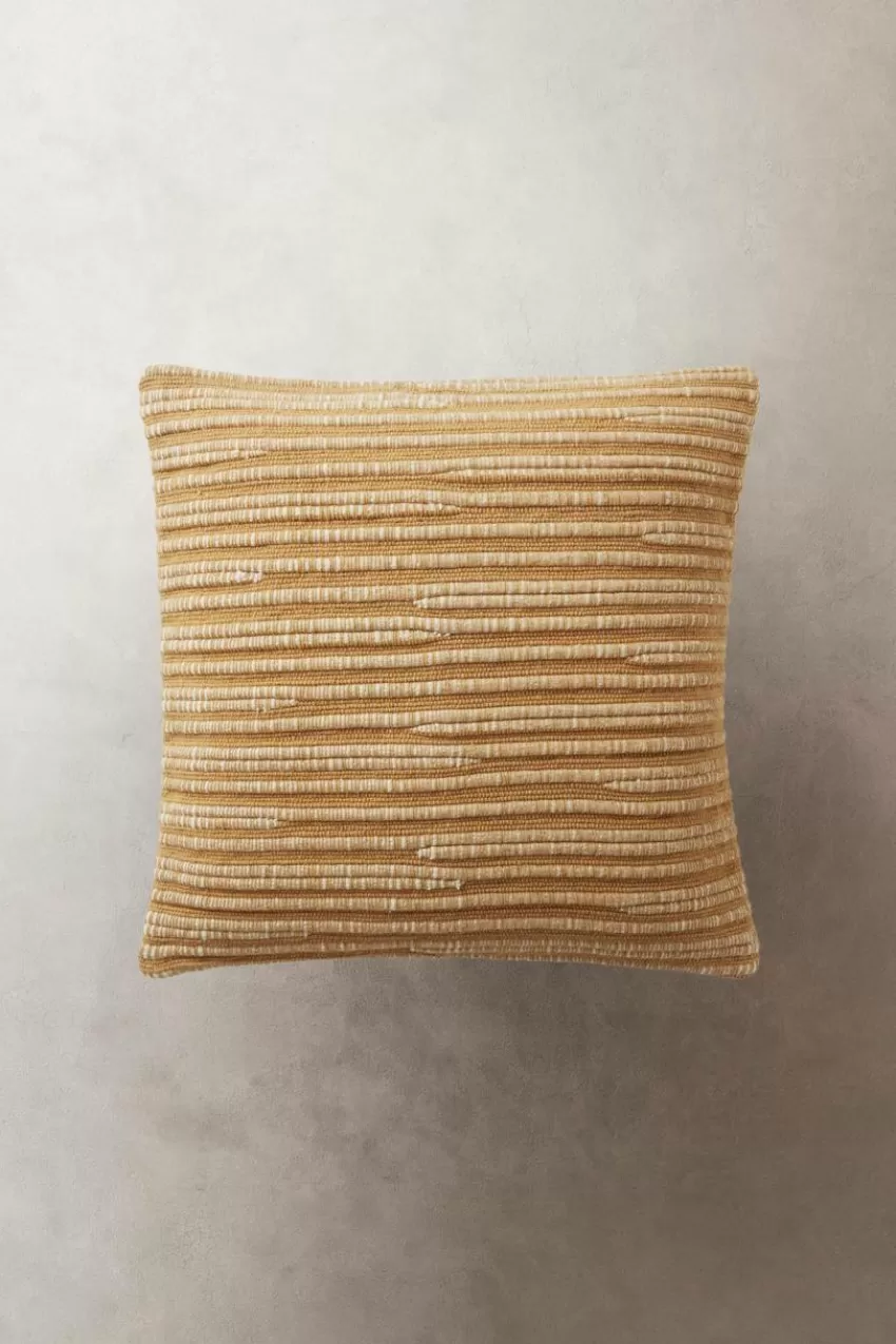 Prydnadskuddar & Fodral*Jotex ERNA Kuddfodral 50x50 Cm Gul/vit