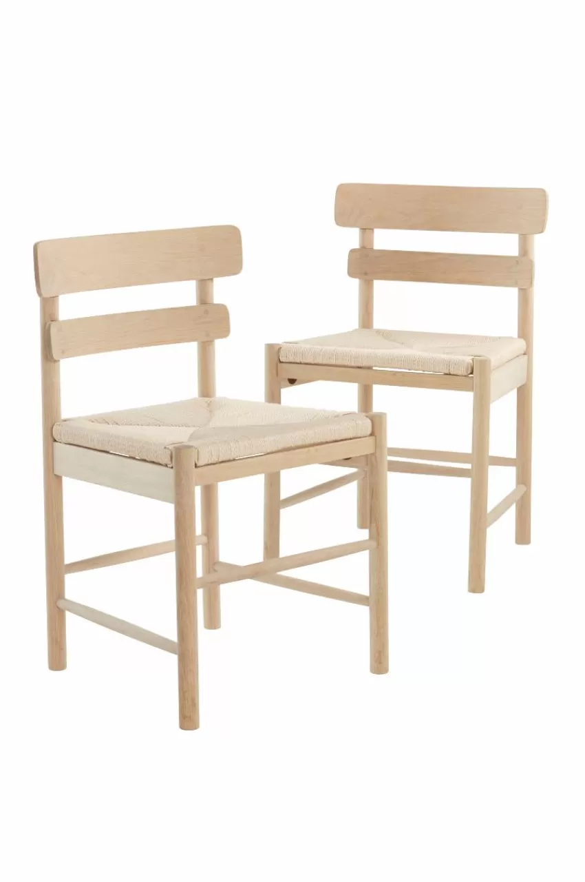 Stolar*Jotex ERSTAD Stol 2-pack Vitsåpad ek