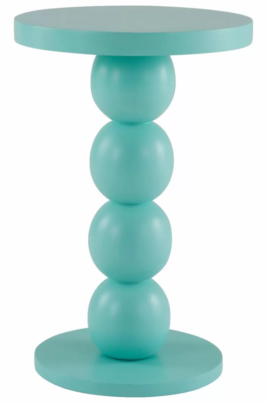 Bord*Jotex EVERETT Sidobord ø 42 Cm Turkos