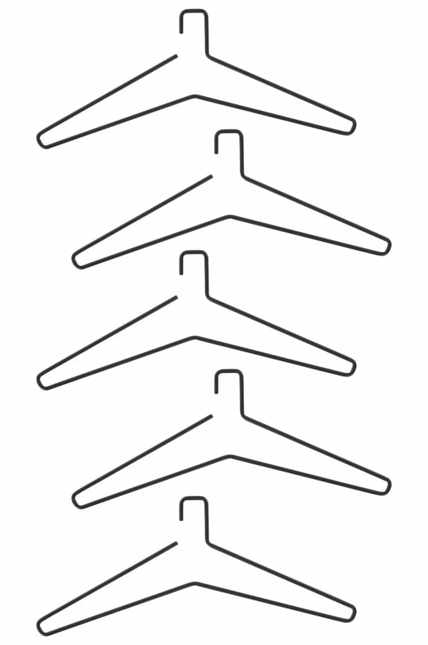 Hallmöbler | Förvaring*Jotex EVERLY Galge 5-pack Svart