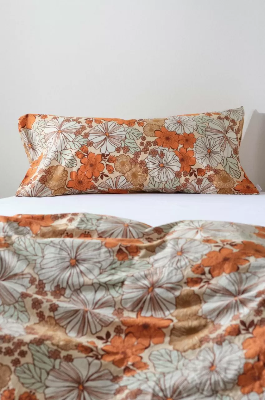 Örngott*Jotex FIORI örngott Orange/multi