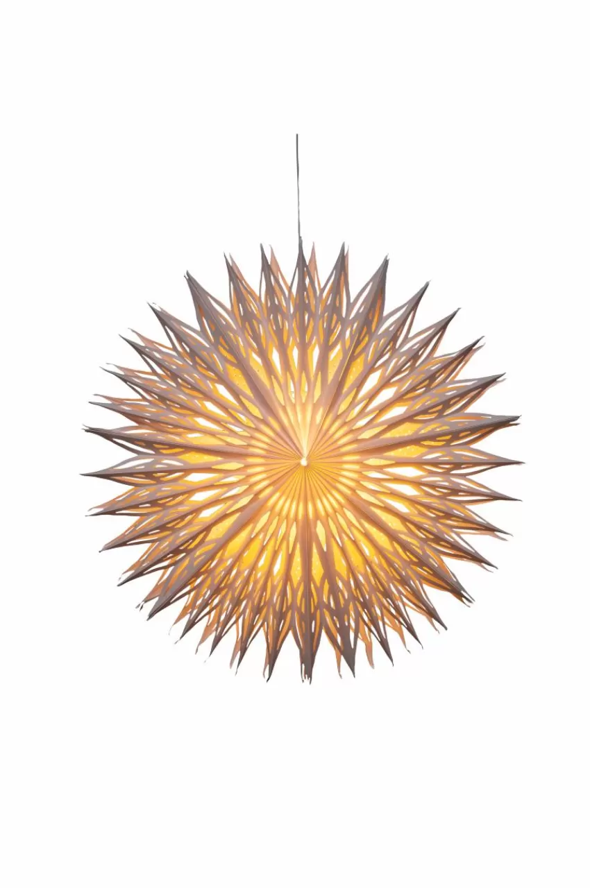 Julbelysning*Jotex FLOWER Julstjärna ø 78 Cm Vit