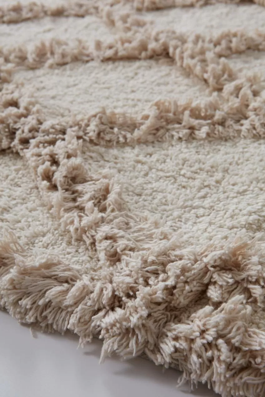 Bomulls- & Trasmattor*Jotex FORMA Bomullsmatta 200x300 Cm Naturvit/beige