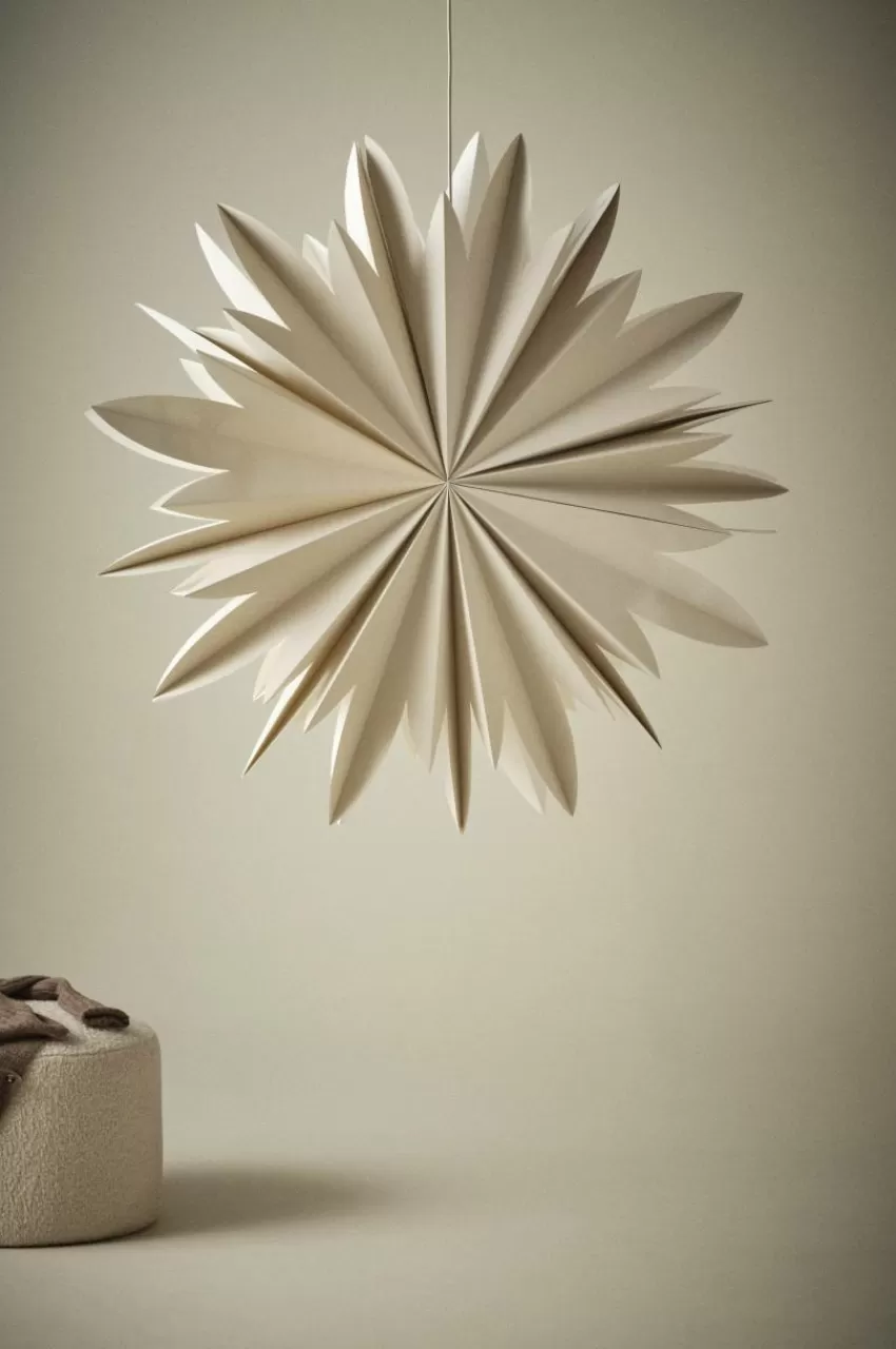 Julbelysning*Jotex FORMOSA Julstjärna ø 120 Cm Beige