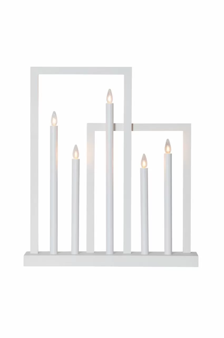 Julbelysning*Jotex FRAME Elljusstake Vit