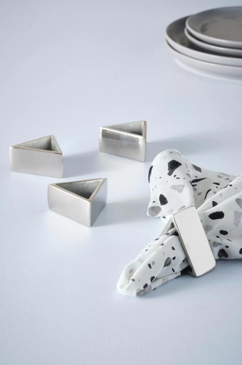 Kökstillbehör | Juldukning*Jotex FRANCES Servettring 4-pack Silver