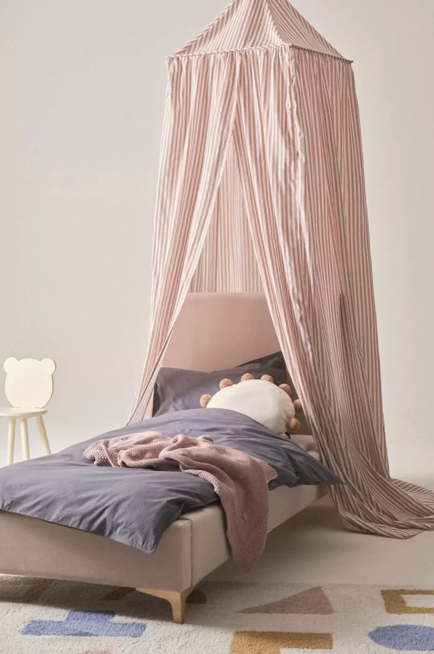 Barnsängkläder*Jotex FRANNY Sänghimmel Vit/rosa