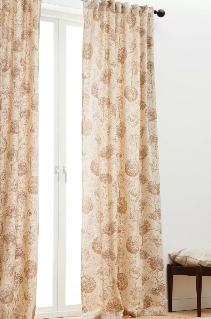 Linnegardiner | Multifunktionsgardiner*Jotex FREYA Multifunktionsgardin 2-pack Beige