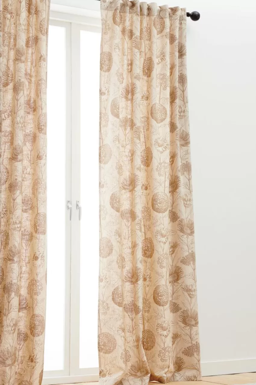 Linnegardiner | Multifunktionsgardiner*Jotex FREYA Multifunktionsgardin 2-pack Beige