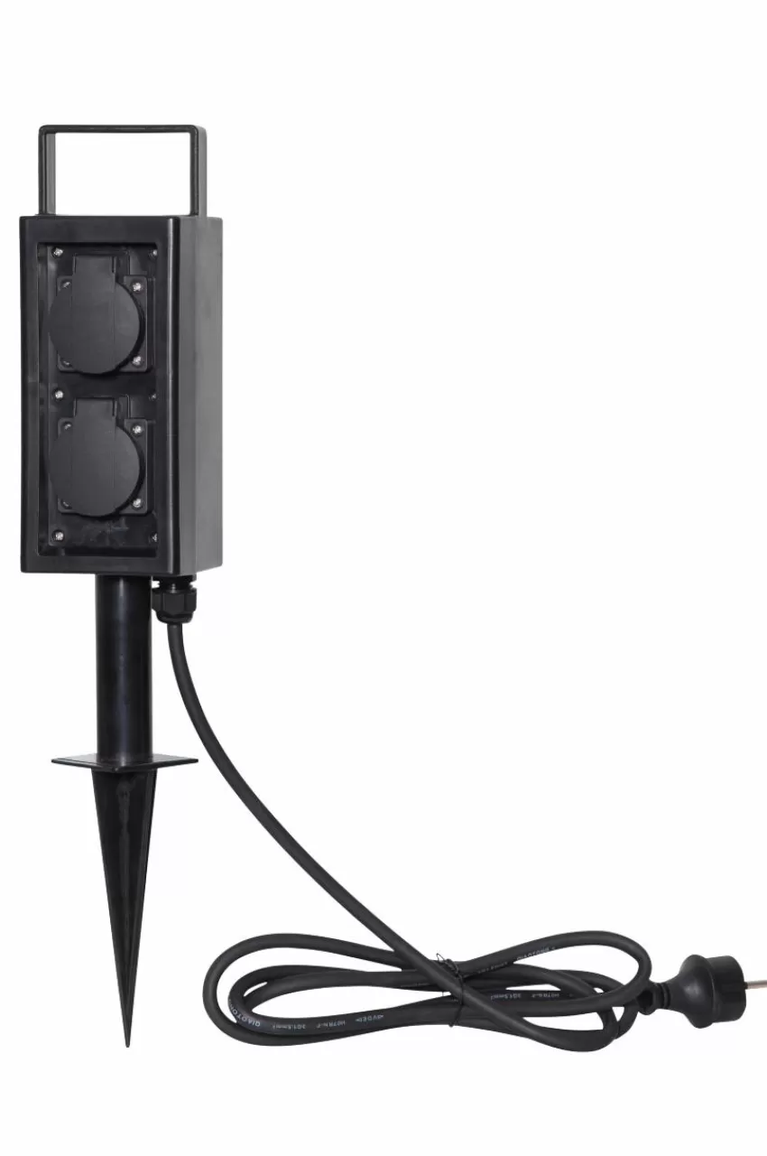 Utebelysning | Utebelysning*Jotex Förgrening Plugge 34 Cm Svart