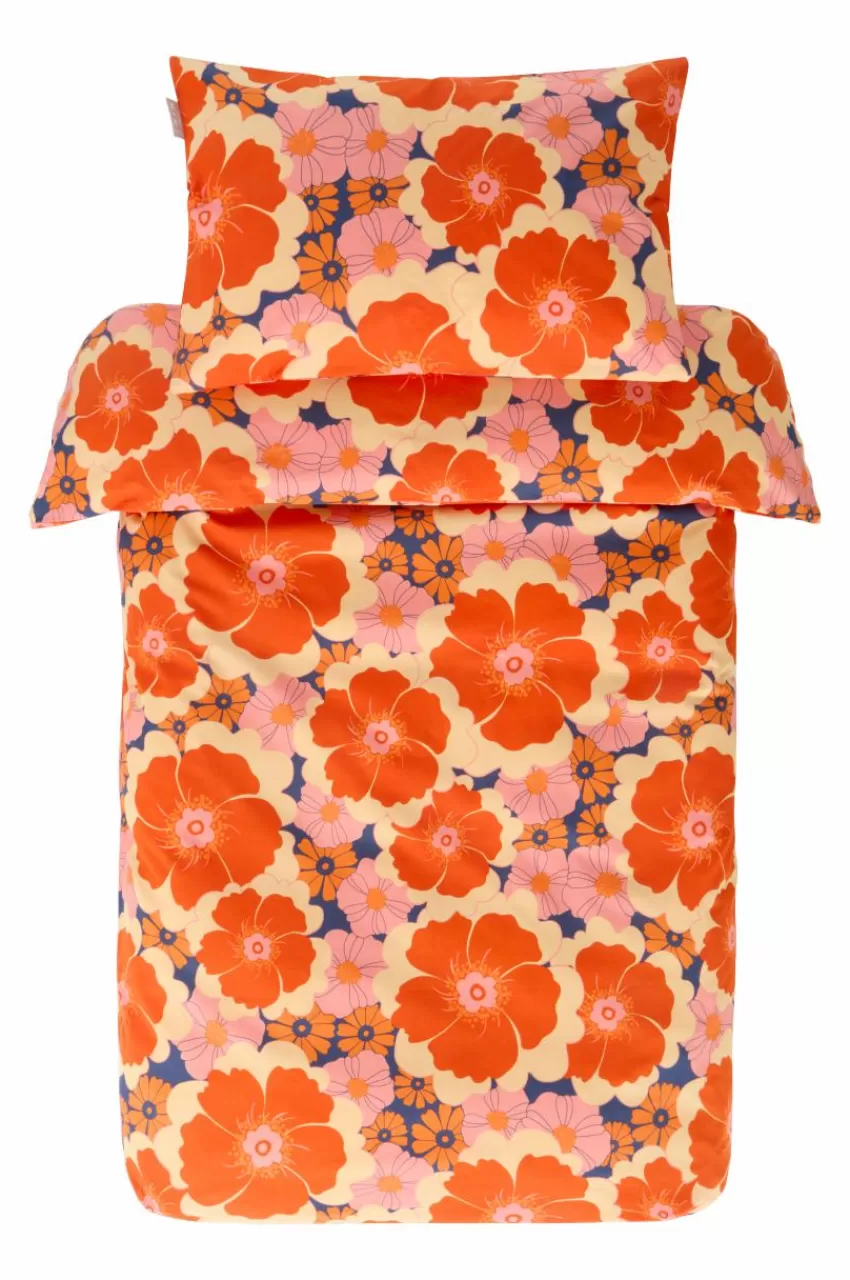 Barnsängkläder*Jotex FRIDA MINI Påslakanset Spjälsäng Ekologisk Orange