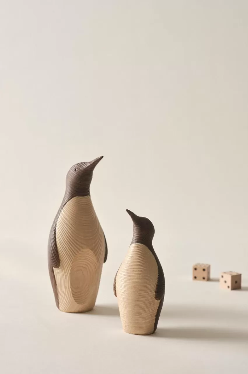 Juldekoration*Jotex FROSTIES Dekorationsfigur 2-pack Mörkbrun/ljusbrun