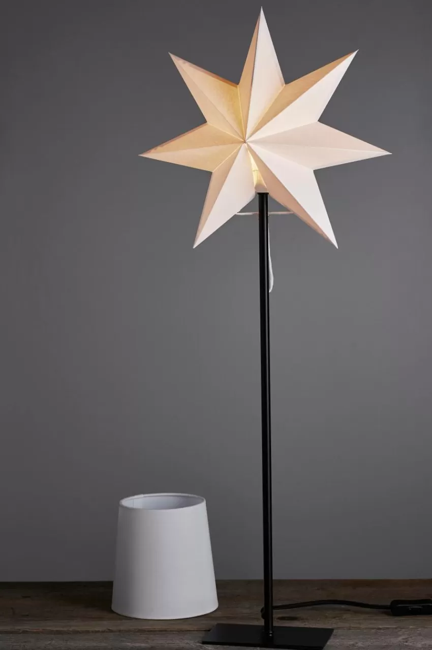 Julbelysning*Jotex FROZEN Jul/bordslampa - Hög Svart/vit