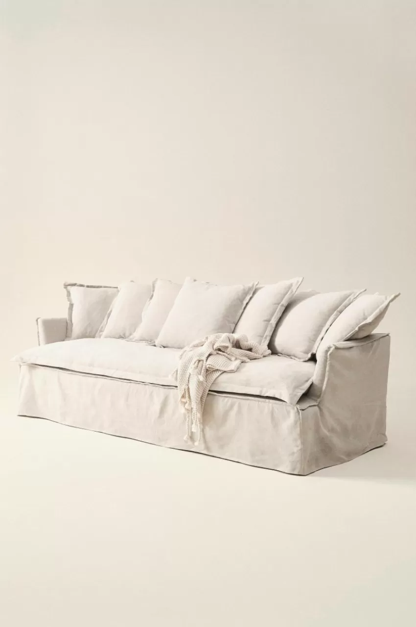 Soffor*Jotex GARDANNE Soffa 3-sits Naturvit