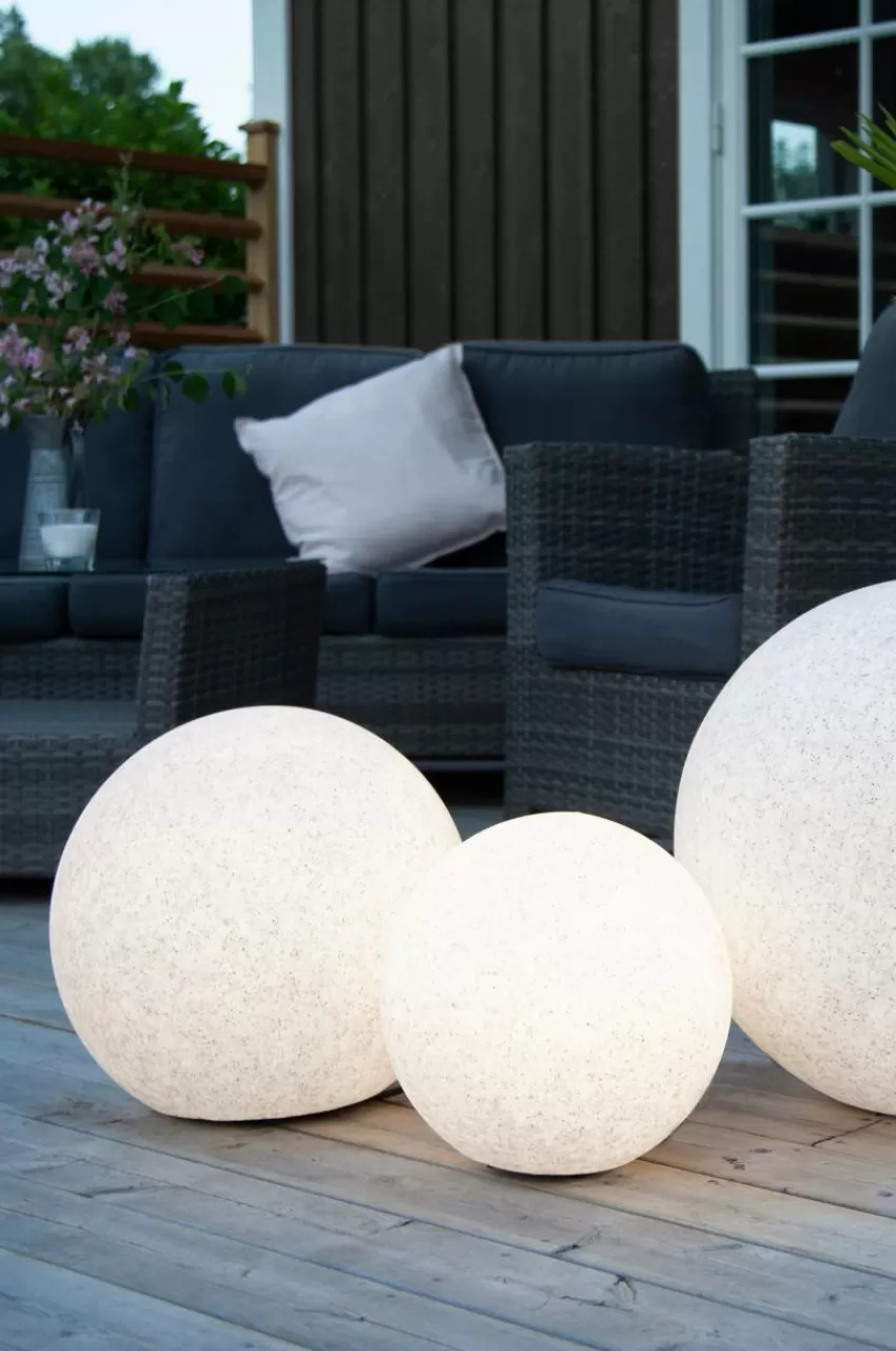 Utebelysning | Utebelysning*Jotex Gardenlight STEN Belysning ø 40 Cm Grå