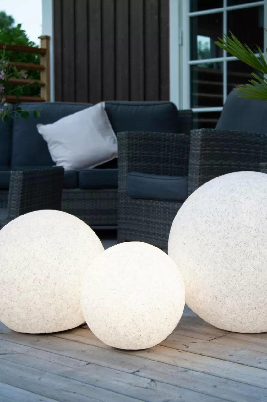 Utebelysning | Utebelysning*Jotex Gardenlight STEN Belysning ø 30 Cm Grå
